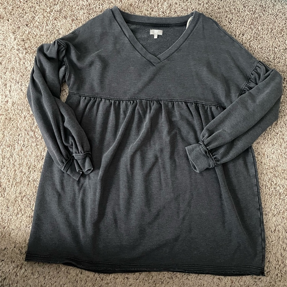 True Craft Dark Grey Sweater Dress